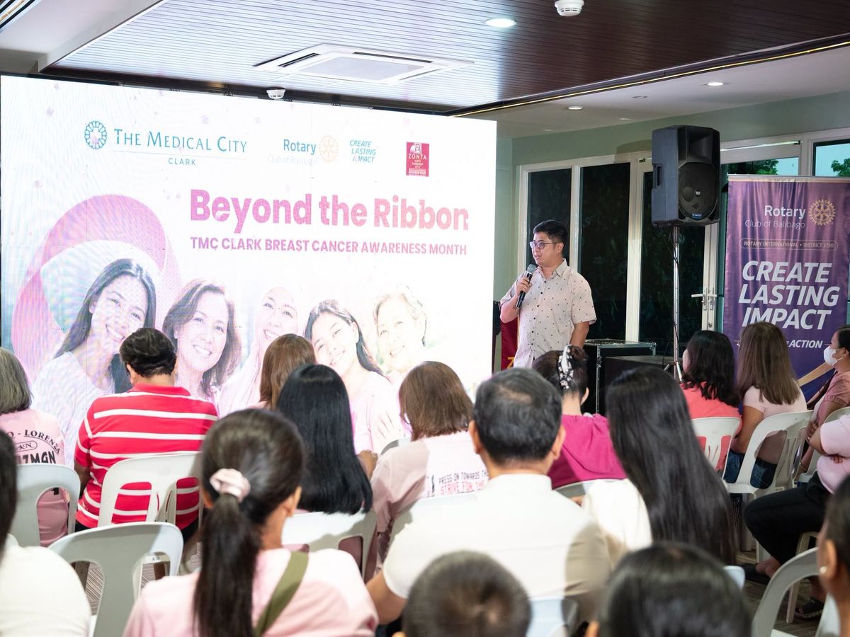 The Beyond the Ribbon lay forum at The Medical City Clark